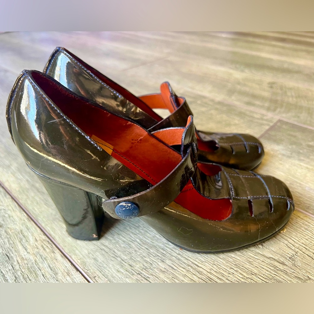 See by Chloe patent heel size 37